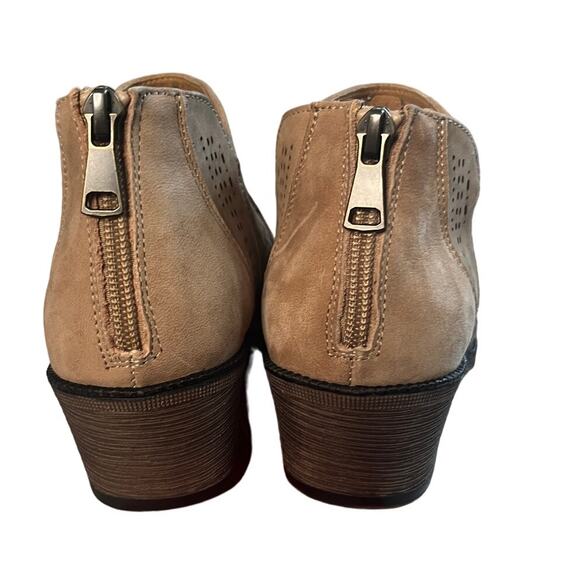 Propet Womens Remy Taupe Ankle Boot SIze 7 1/2 - Picture 4 of 8